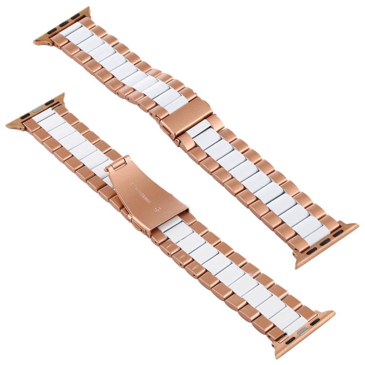 สำหรับ Apple Watch Series 7 41 มม. / 6 & SE & 5 & 4 40 มม. / 3 & 2 & 1 38 มม. สายรัดข้อมือสแตนเลสสายนาฬิกา, For Apple Watch Series 7 41mm / 6 & SE & 5 & 4 40mm / 3 & 2 & 1 38mm, For Apple Watch Series 8&7 41mm / SE 2&6&SE&5&4 40mm / 3&2&1 38mm