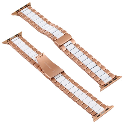 สำหรับ Apple Watch Series 7 41 มม. / 6 & SE & 5 & 4 40 มม. / 3 & 2 & 1 38 มม. สายรัดข้อมือสแตนเลสสายนาฬิกา, For Apple Watch Series 7 41mm / 6 & SE & 5 & 4 40mm / 3 & 2 & 1 38mm, For Apple Watch Series 8&7 41mm / SE 2&6&SE&5&4 40mm / 3&2&1 38mm