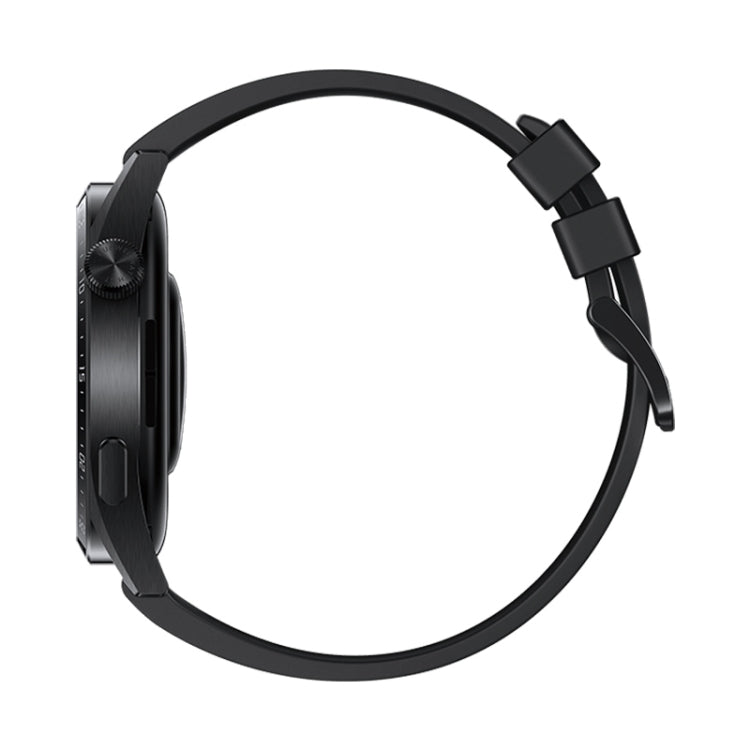 HUAWEI WATCH GT 3 สมาร์ทวอทช์ สายรัดข้อมือยาง 46 มม. หน้าจอ AMOLED ขนาด 1.43 นิ้ว รองรับการตรวจวัดอัตราการเต้นของหัวใจ / GPS / อายุการใช้งานแบตเตอรี่ 14 วัน / NFC, GT 3 46mm Black