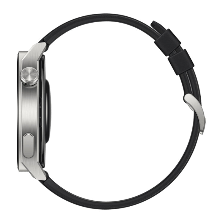HUAWEI WATCH GT 3 Pro Titanium Smart Watch สายรัดข้อมือหนังแท้ 46 มม. หน้าจอ AMOLED ขนาด 1.43 นิ้ว รองรับ ECG / GPS / อายุการใช้งานแบตเตอรี่ 14 วัน, 46mm Rubber Wristband, 46mm Genuine Leather Wristband