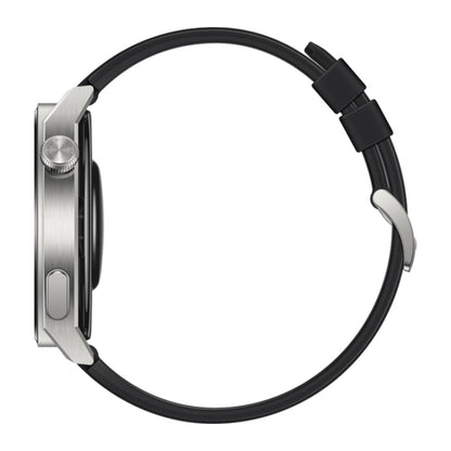 HUAWEI WATCH GT 3 Pro Titanium Smart Watch สายรัดข้อมือหนังแท้ 46 มม. หน้าจอ AMOLED ขนาด 1.43 นิ้ว รองรับ ECG / GPS / อายุการใช้งานแบตเตอรี่ 14 วัน, 46mm Rubber Wristband, 46mm Genuine Leather Wristband