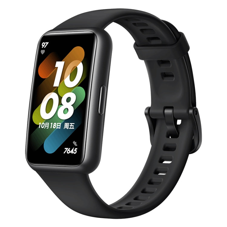 HUAWEI Band 7 Standard Edition ดั้งเดิม หน้าจอ AMOLED ขนาด 1.47 นิ้ว สมาร์ทวอทช์ รองรับการตรวจสอบออกซิเจนในเลือด / อายุการใช้งานแบตเตอรี่ 14 วัน, Standard / Black, Standard / Pink, Standard / Green