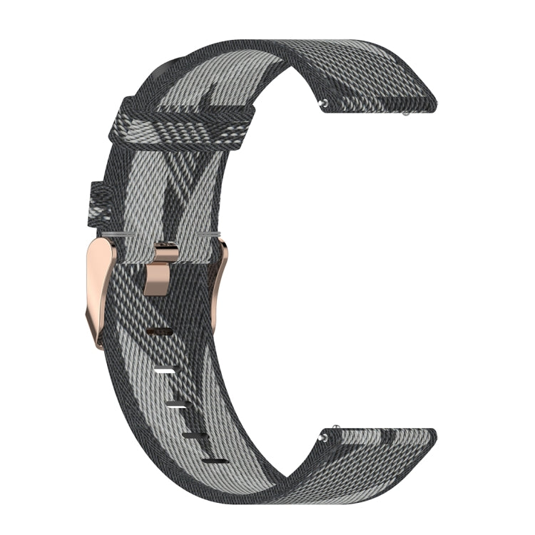 22 มม.ลายสานไนลอนสายรัดข้อมือสำหรับ Fossil Hybrid Smartwatch HR, ชาย Gen 4 Explorist HR & Sport