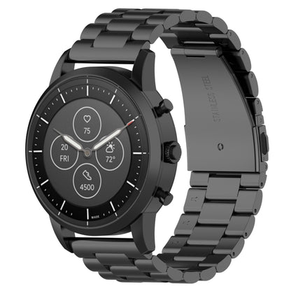 สายนาฬิกาข้อมือเหล็กขนาด 22 มม. สำหรับ Fossil Hybrid Smartwatch HR, Male Gen 4 Explorist HR / Male Sport