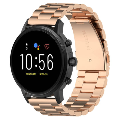 22 มม. สายรัดข้อมือสายนาฬิกาสำหรับ Fossil Gen 5 Carlyle, Gen 5 Julianna, Gen 5 Garrett, Gen 5 Carlyle HR