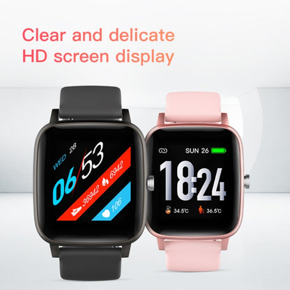 T98 สมาร์ทวอทช์หน้าจอสี 1.4 นิ้ว, กันน้ำ IP67, รองรับการวัดอุณหภูมิร่างกาย / การตรวจสอบอัตราการเต้นของหัวใจ / การตรวจสอบความดันโลหิต / การแจ้งเตือนอยู่ประจำ / แคลอรี่