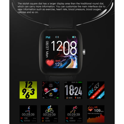 T98 สมาร์ทวอทช์หน้าจอสี 1.4 นิ้ว, กันน้ำ IP67, รองรับการวัดอุณหภูมิร่างกาย / การตรวจสอบอัตราการเต้นของหัวใจ / การตรวจสอบความดันโลหิต / การแจ้งเตือนอยู่ประจำ / แคลอรี่