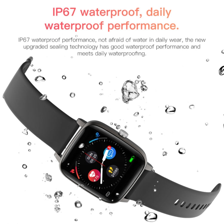 T98 สมาร์ทวอทช์หน้าจอสี 1.4 นิ้ว, กันน้ำ IP67, รองรับการวัดอุณหภูมิร่างกาย / การตรวจสอบอัตราการเต้นของหัวใจ / การตรวจสอบความดันโลหิต / การแจ้งเตือนอยู่ประจำ / แคลอรี่