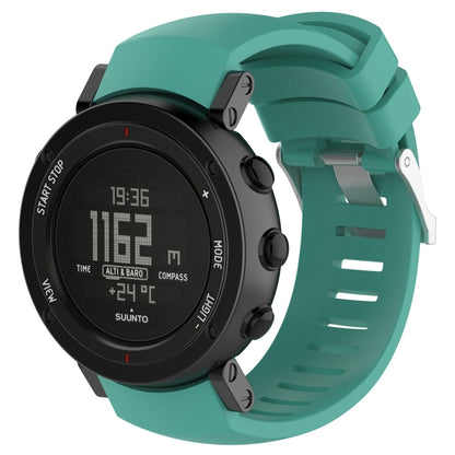 สายนาฬิกาซิลิโคนสำหรับ SUUNTO Core ALU สีดำ
