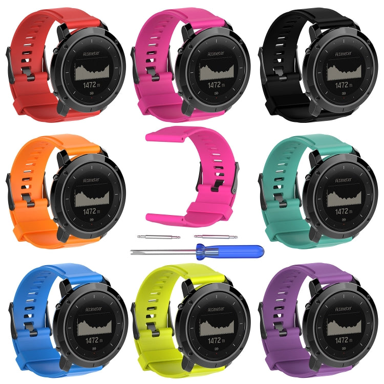 สายนาฬิกาซิลิโคนสำหรับ SUUNTO Traverse