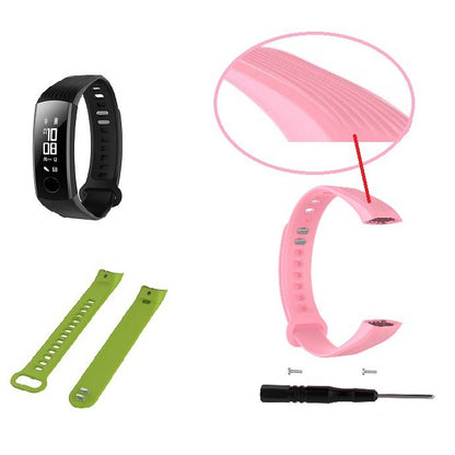 สายนาฬิกาซิลิโคนสำหรับ Huawei Honor Band 3