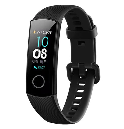 สายนาฬิกาซิลิโคนสีทึบสำหรับ Huawei Honor Band 4