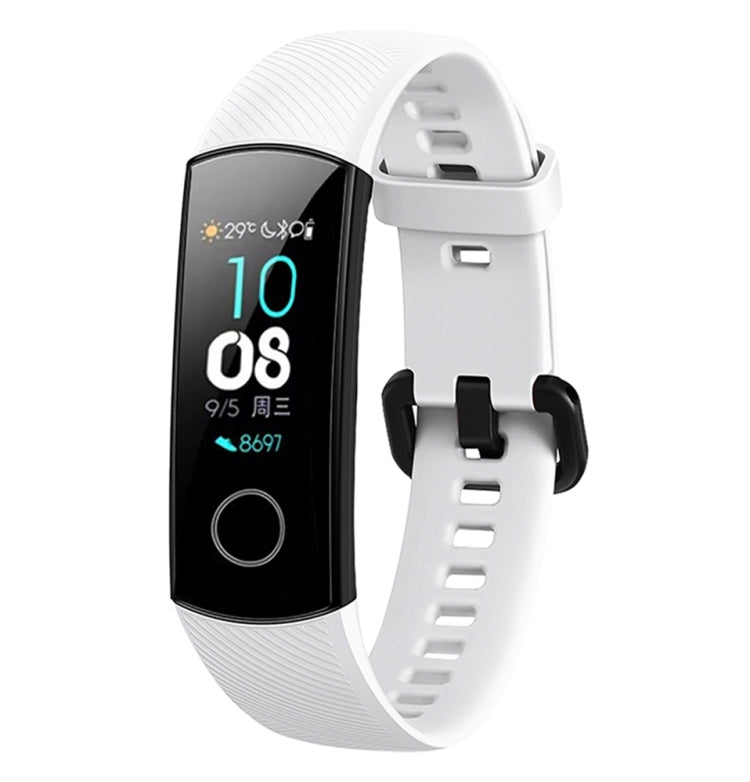 สายนาฬิกาซิลิโคนสีทึบสำหรับ Huawei Honor Band 4