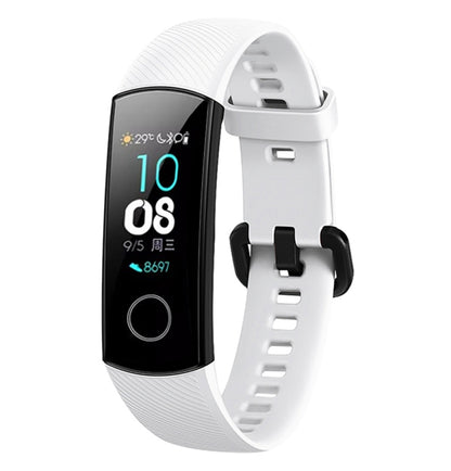 สายนาฬิกาซิลิโคนสีทึบสำหรับ Huawei Honor Band 4