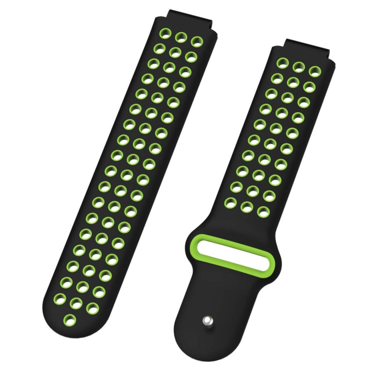 สายนาฬิกาสปอร์ตซิลิโคนสีคู่สำหรับผู้เบิกทาง Garmin 220 / Approach S5 / S20
