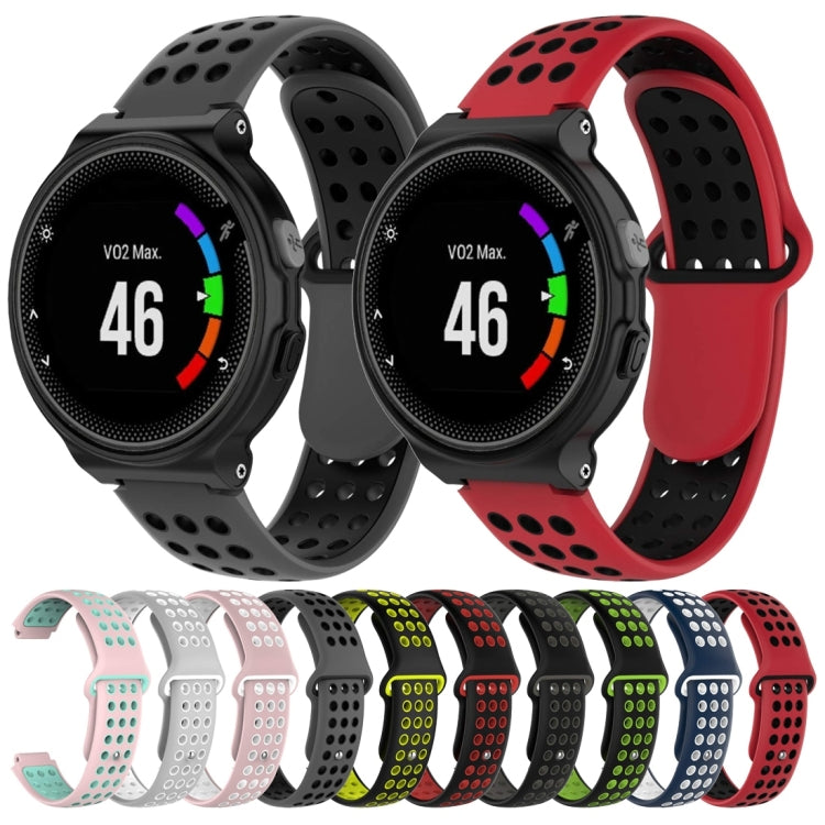 สายนาฬิกาสปอร์ตซิลิโคนสีคู่สำหรับผู้เบิกทาง Garmin 220 / Approach S5 / S20