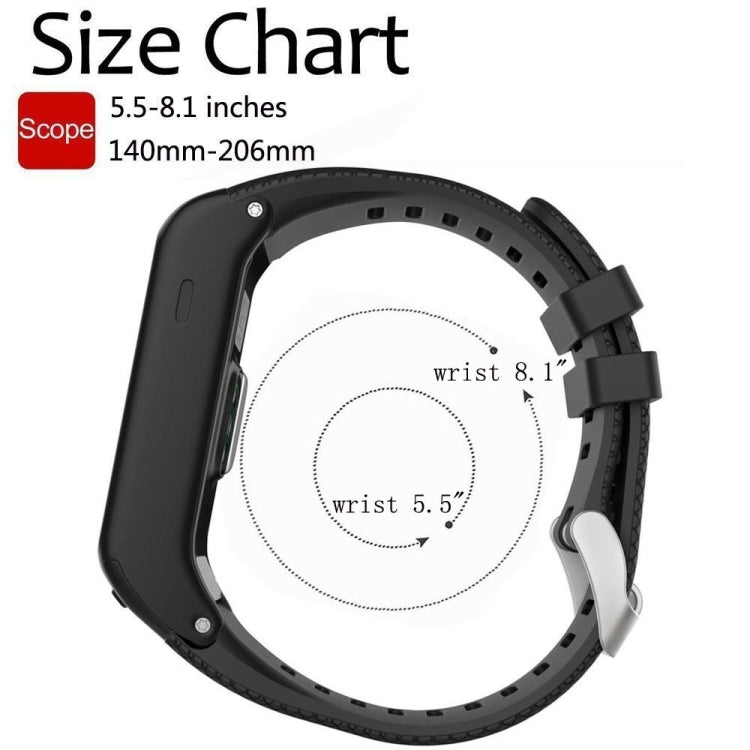 สายนาฬิกาซิลิโคนแบบสปอร์ตสำหรับ Garmin Vivoactive HR