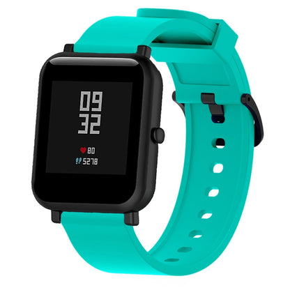 สายนาฬิกาซิลิโคนเคลือบเงาแบบสปอร์ตสำหรับ Huami Amazfit Bip Lite รุ่น 20 มม