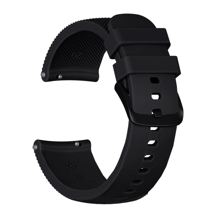 สายนาฬิกาซิลิโคนเนื้อม้าบ้าสำหรับ Huami Amazfit Bip Lite รุ่น 20 มม