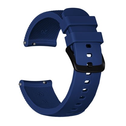 สายนาฬิกาซิลิโคนเนื้อม้าบ้าสำหรับ Huami Amazfit Bip Lite รุ่น 20 มม