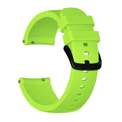 สายนาฬิกาซิลิโคนเนื้อม้าบ้าสำหรับ Huami Amazfit Bip Lite รุ่น 20 มม