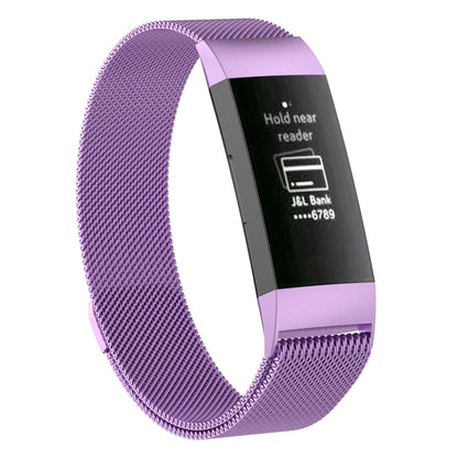 สายนาฬิกาแม่เหล็กสแตนเลสสำหรับ FITBIT Charge 3 ขนาด: เล็ก 187x18 มม