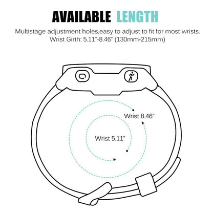 สายนาฬิกาซิลิโคนแบบสปอร์ตสำหรับผู้เบิกทาง Garmin 235