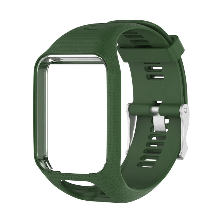 สายนาฬิกาซิลิโคนแบบสปอร์ตสำหรับ Tomtom Runner 2/3 Series