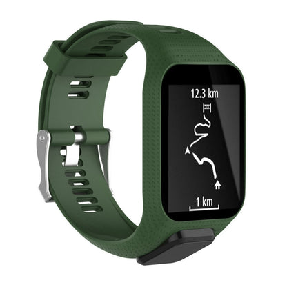 สายนาฬิกาซิลิโคนแบบสปอร์ตสำหรับ Tomtom Runner 2/3 Series