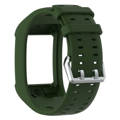 สายนาฬิกาซิลิโคนสปอร์ตสำหรับ POLAR M600