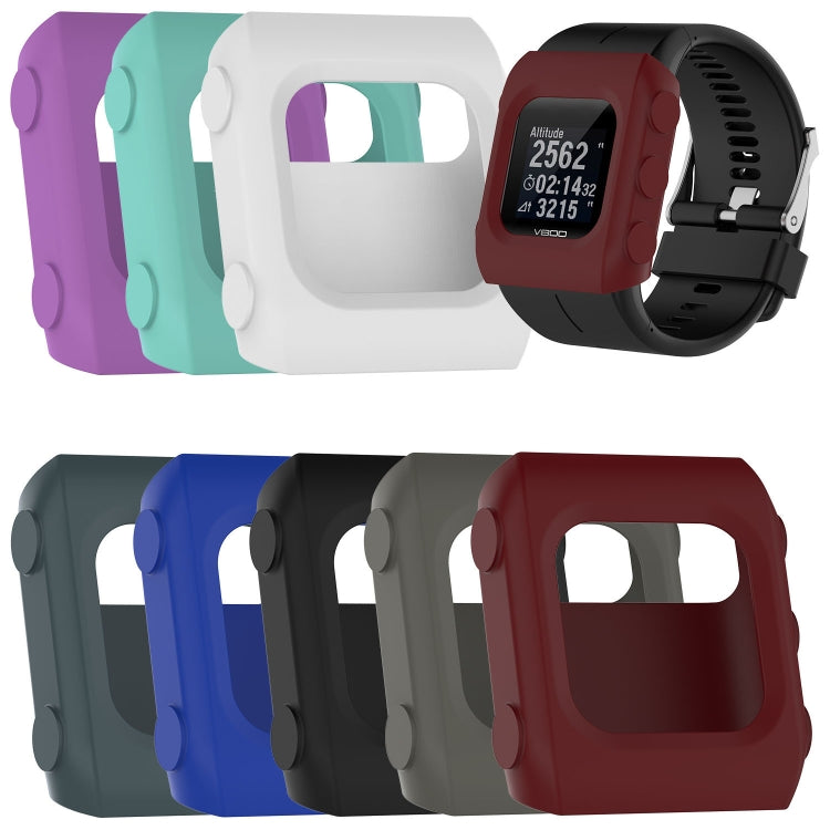 เคสป้องกันนาฬิกาซิลิโคนสีทึบสำหรับ POLAR V800