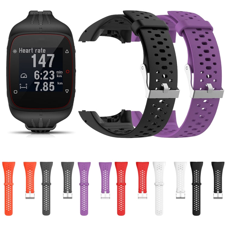 สายนาฬิกาซิลิโคนสปอร์ตสำหรับ POLAR M400 / M430