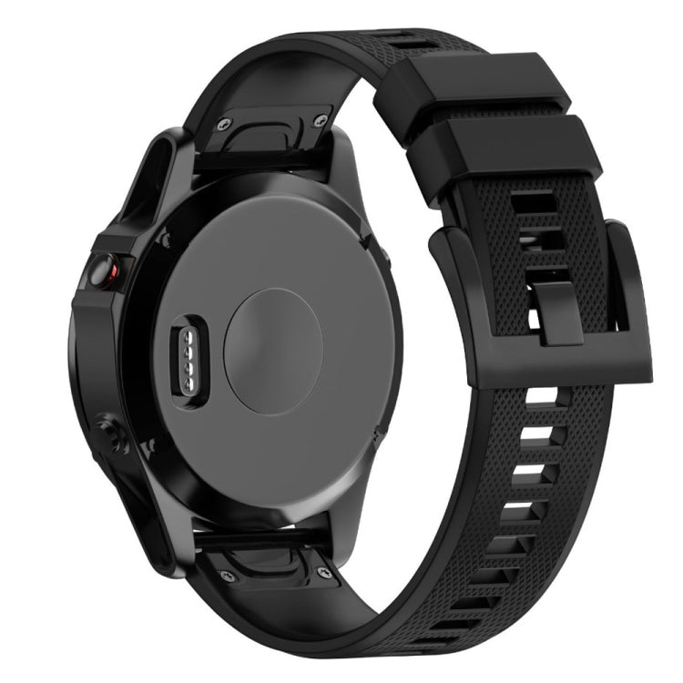 สายนาฬิกาซิลิโคนแบบถอดได้รวดเร็วสำหรับ Fenix 5 22 มม
