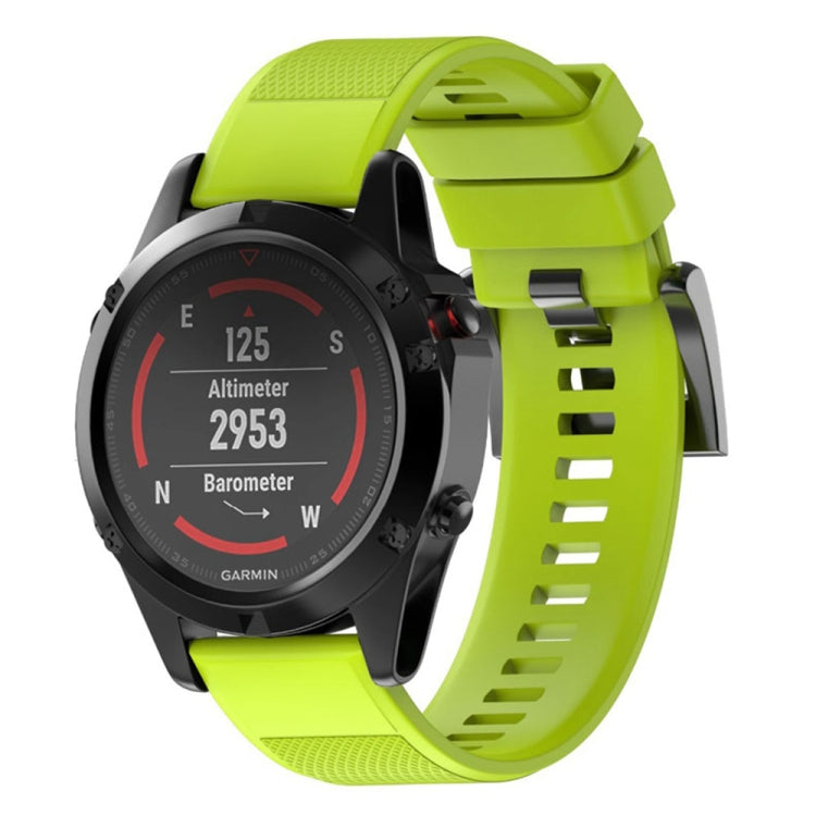 สายนาฬิกาซิลิโคนแบบถอดได้รวดเร็วสำหรับ Fenix 5 22 มม