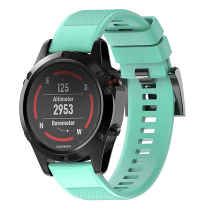 สายนาฬิกาซิลิโคนแบบถอดได้รวดเร็วสำหรับ Fenix 5 22 มม