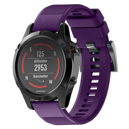 สายนาฬิกาซิลิโคนแบบถอดได้รวดเร็วสำหรับ Fenix 5 22 มม
