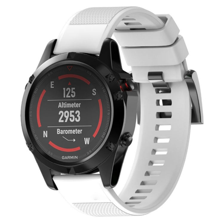 สายนาฬิกาซิลิโคนแบบถอดได้รวดเร็วสำหรับ Fenix 5 22 มม