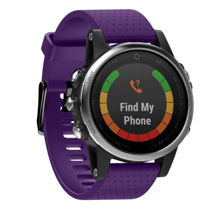 Fenix 5S สายนาฬิกาซิลิโคนถอดเร็ว 20mm