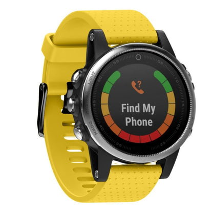 Fenix 5S สายนาฬิกาซิลิโคนถอดเร็ว 20mm
