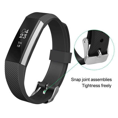 สายนาฬิกาซิลิโคน Twilled สำหรับเด็กสำหรับ FITBIT ACE