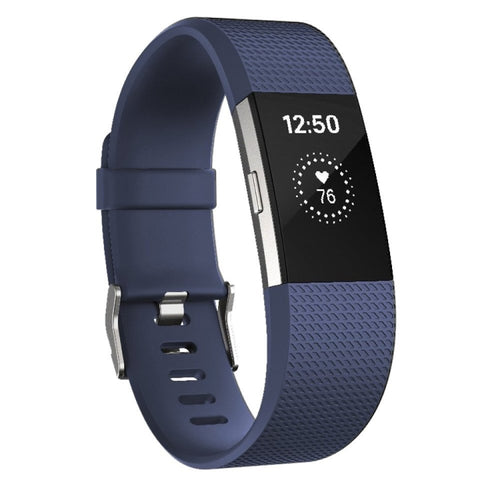 สายนาฬิกาสปอร์ตแบบปรับได้ทรงสี่เหลี่ยมสำหรับ FITBIT Charge 2, ขนาด: L, 12.5x8.5 ซม., L, Aqua Blue, L, Black, L, Coral Red, L, Dark Purple, L, Pink, L, Green, L, Grey, L, Blue, L, Light Pink, L, Light Purple, L, Mint Green, L, Navy Blue, L, Purple, L, C...