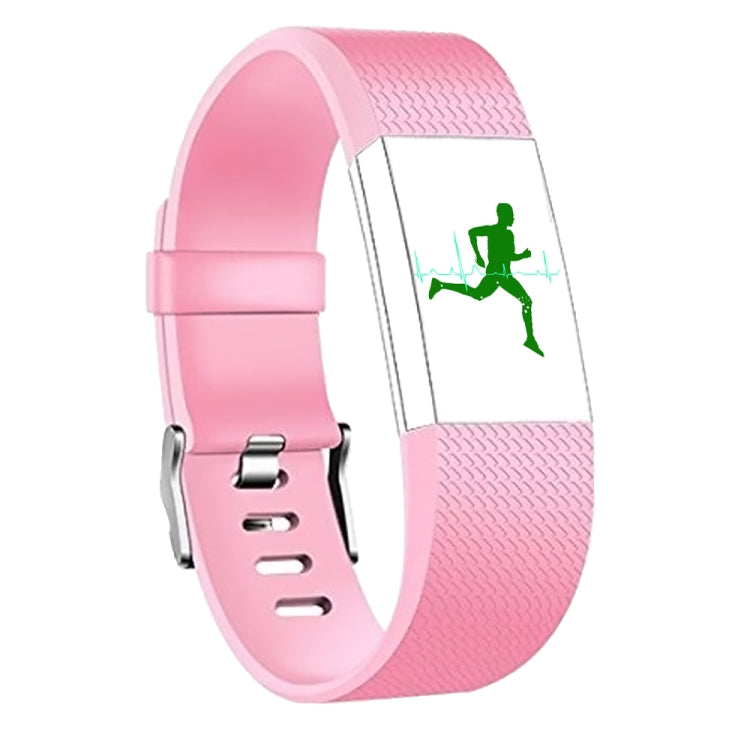 สายนาฬิกาสปอร์ตแบบปรับได้ทรงสี่เหลี่ยมสำหรับ FITBIT Charge 2, ขนาด: L, 12.5x8.5 ซม., L, Aqua Blue, L, Black, L, Coral Red, L, Dark Purple, L, Pink, L, Green, L, Grey, L, Blue, L, Light Pink, L, Light Purple, L, Mint Green, L, Navy Blue, L, Purple, L, C...