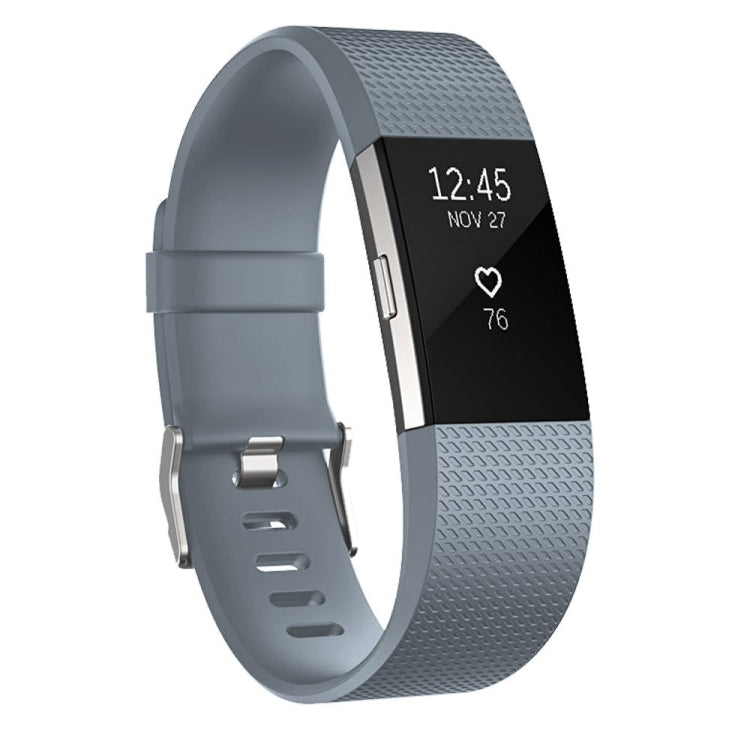 สายนาฬิกาสปอร์ตแบบปรับได้ทรงสี่เหลี่ยมสำหรับ FITBIT Charge 2, ขนาด: L, 12.5x8.5 ซม., L, Aqua Blue, L, Black, L, Coral Red, L, Dark Purple, L, Pink, L, Green, L, Grey, L, Blue, L, Light Pink, L, Light Purple, L, Mint Green, L, Navy Blue, L, Purple, L, C...