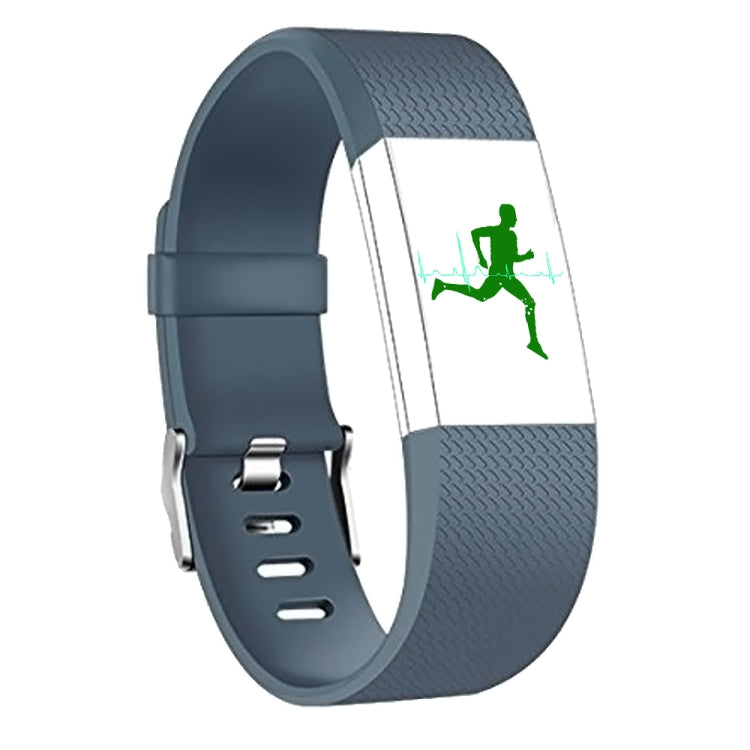 สายนาฬิกาสปอร์ตแบบปรับได้ทรงสี่เหลี่ยมสำหรับ FITBIT Charge 2, ขนาด: L, 12.5x8.5 ซม., L, Aqua Blue, L, Black, L, Coral Red, L, Dark Purple, L, Pink, L, Green, L, Grey, L, Blue, L, Light Pink, L, Light Purple, L, Mint Green, L, Navy Blue, L, Purple, L, C...