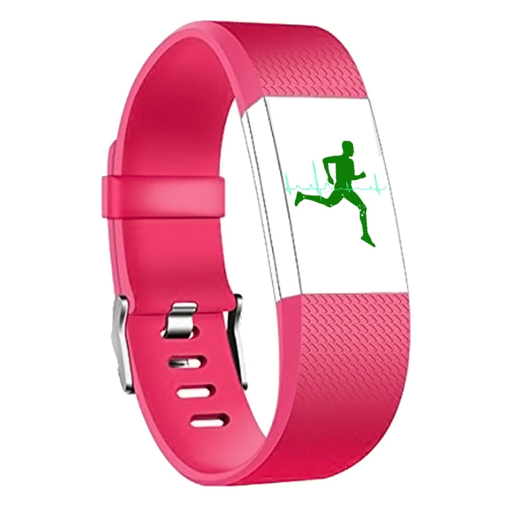 สายนาฬิกาสปอร์ตแบบปรับได้ทรงสี่เหลี่ยมสำหรับ FITBIT Charge 2, ขนาด: L, 12.5x8.5 ซม., L, Aqua Blue, L, Black, L, Coral Red, L, Dark Purple, L, Pink, L, Green, L, Grey, L, Blue, L, Light Pink, L, Light Purple, L, Mint Green, L, Navy Blue, L, Purple, L, C...