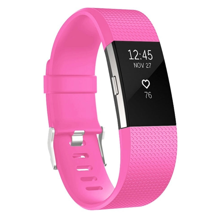 สายนาฬิกาสปอร์ตแบบปรับได้ทรงสี่เหลี่ยมสำหรับ FITBIT Charge 2, ขนาด: L, 12.5x8.5 ซม., L, Aqua Blue, L, Black, L, Coral Red, L, Dark Purple, L, Pink, L, Green, L, Grey, L, Blue, L, Light Pink, L, Light Purple, L, Mint Green, L, Navy Blue, L, Purple, L, C...