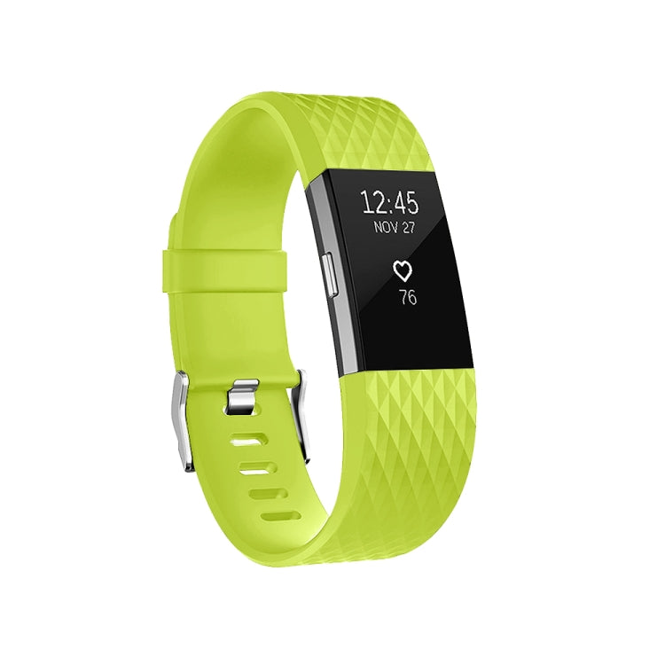 สายนาฬิกาสปอร์ตแบบปรับได้ลายเพชรสำหรับ FITBIT Charge 2, ขนาด: S, 10.5x8.5 ซม., S