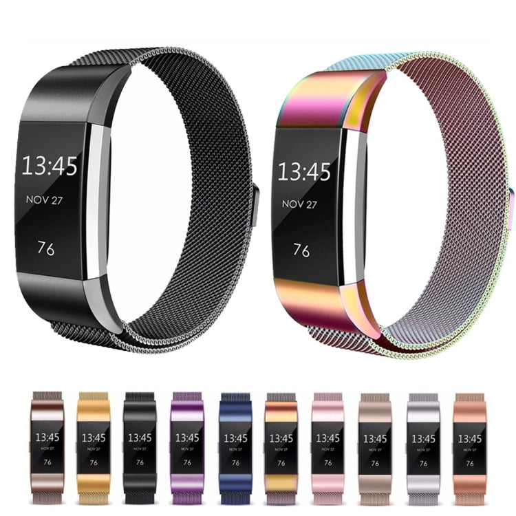 สายนาฬิกาสแตนเลส Smart Watch สำหรับ FITBIT Charge 2 ขนาด: L, Size: L