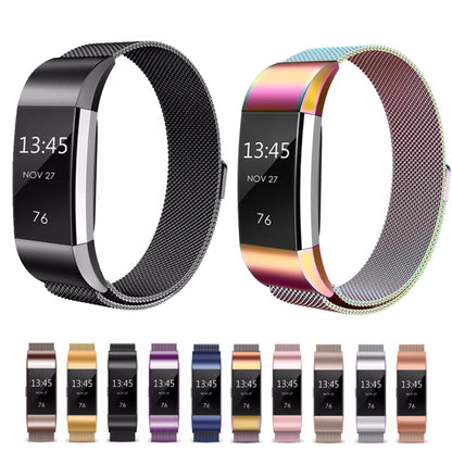 สายนาฬิกาสแตนเลส Smart Watch สำหรับ FITBIT Charge 2 ขนาด: L, Size: L