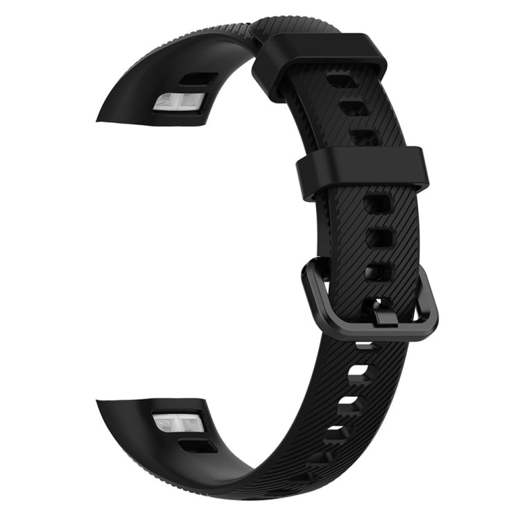 สายนาฬิกาซิลิโคนสมาร์ทวอทช์สำหรับ Huawei Honor Band 4 / Band 5